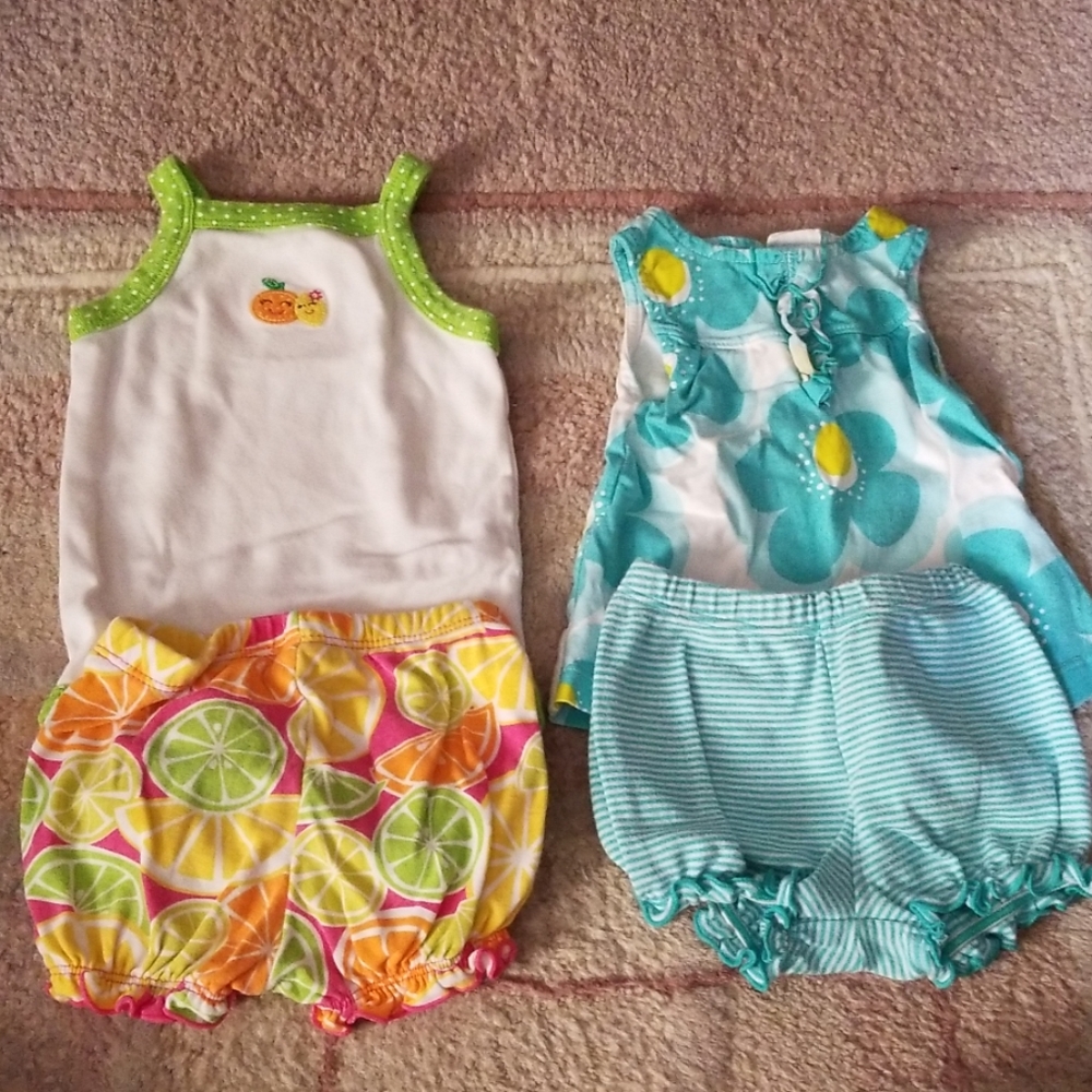 Summer baby outfits